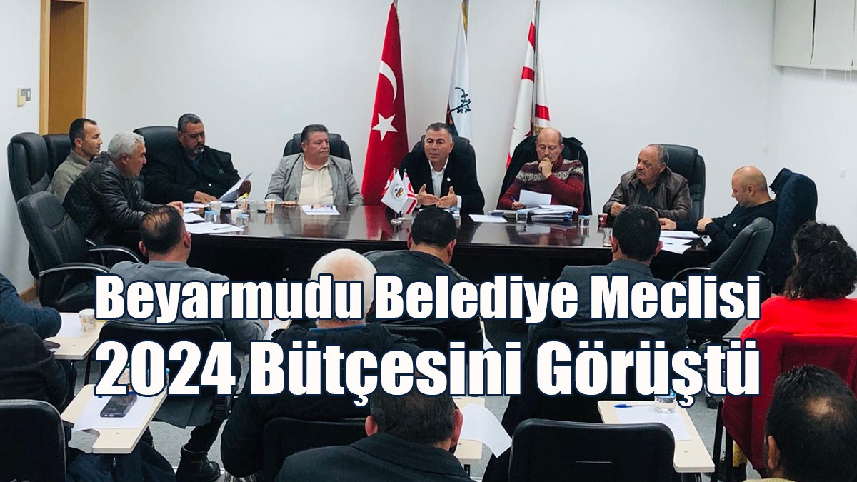 Beyarmudu Belediye Meclisi 2024 Bütçesini Görüştü