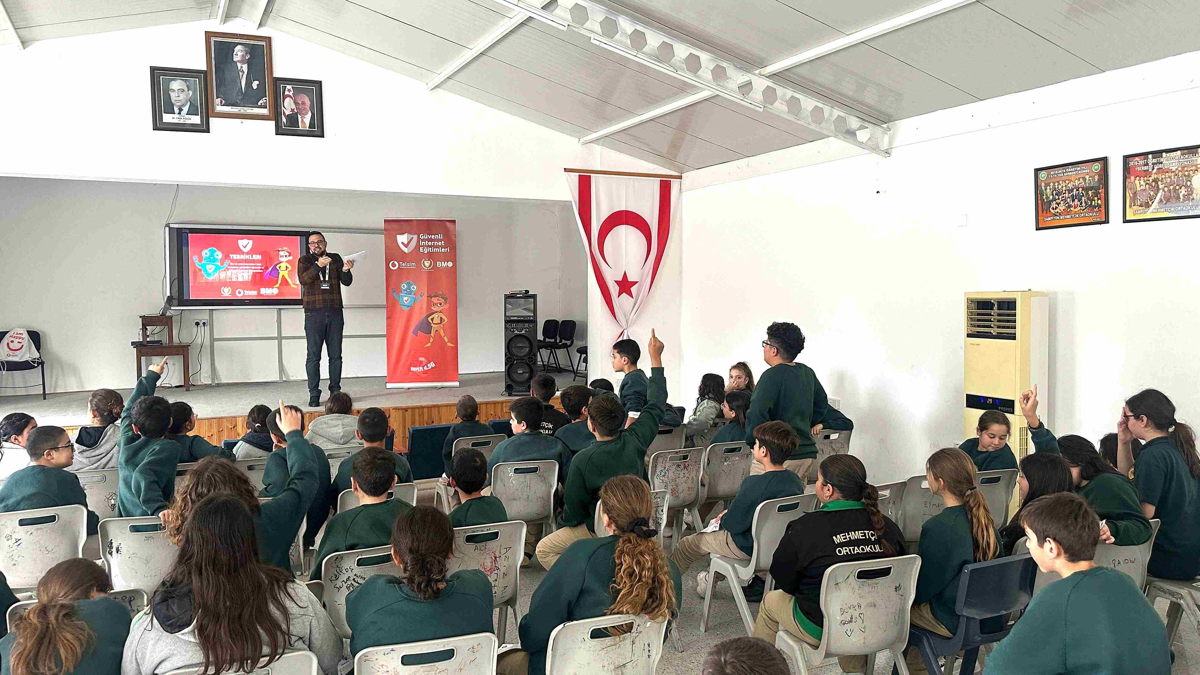 Güvenli internet eğitimlerinde birinci dönem tamamlandı