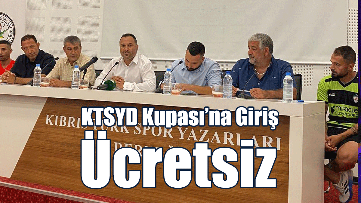 KTSYD Kupası’na Giriş Ücretsiz
