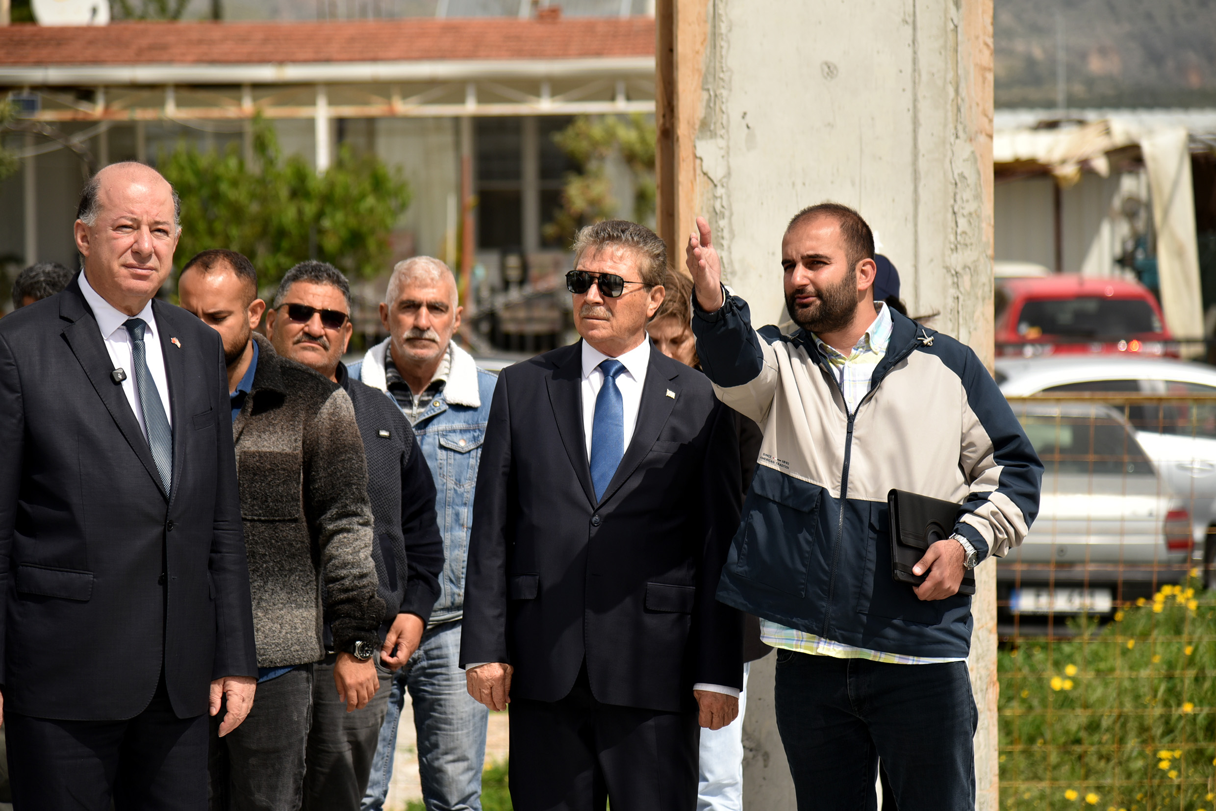 Üstel, Dikmen Sağlık Merkezi inşaatında inceleme yaptı