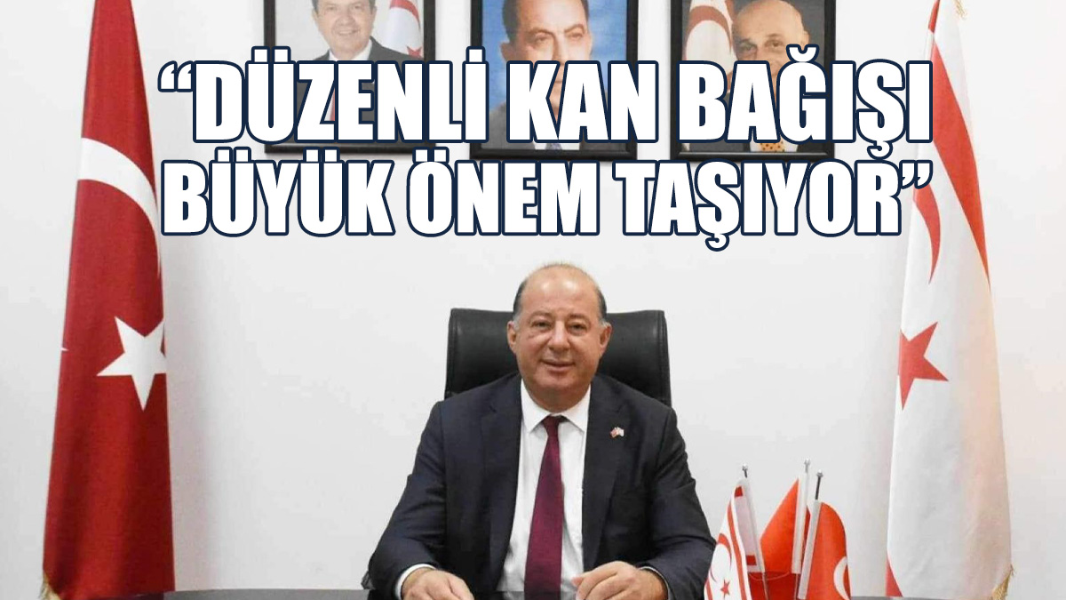 Dinçyürek, Dünya Talasemia Günü Nedeniyle Açıklama Yaptı