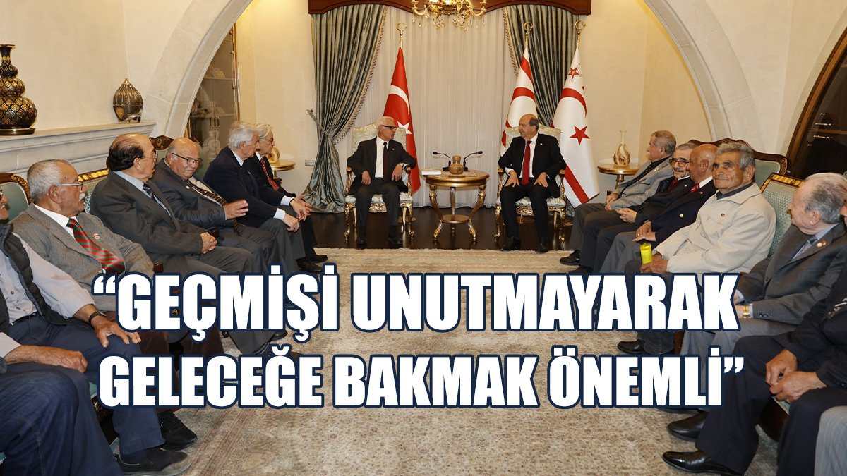 Tatar, TMT Mücahitler Derneği’ni Kabul Etti