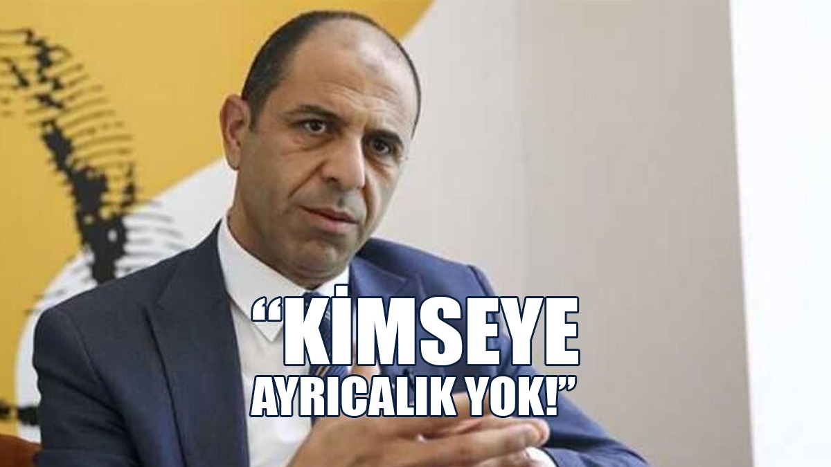 Özersay: Sıra Artık Bazı Siyasilerin En Gıymatlılarına Geldi