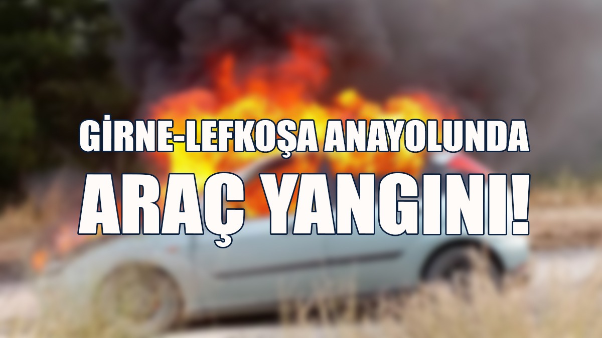 Seyir Halindeki Araç Yandı
