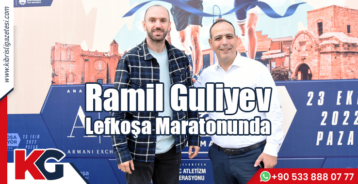 Ramil Guliyev Lefkoşa Maratonunda