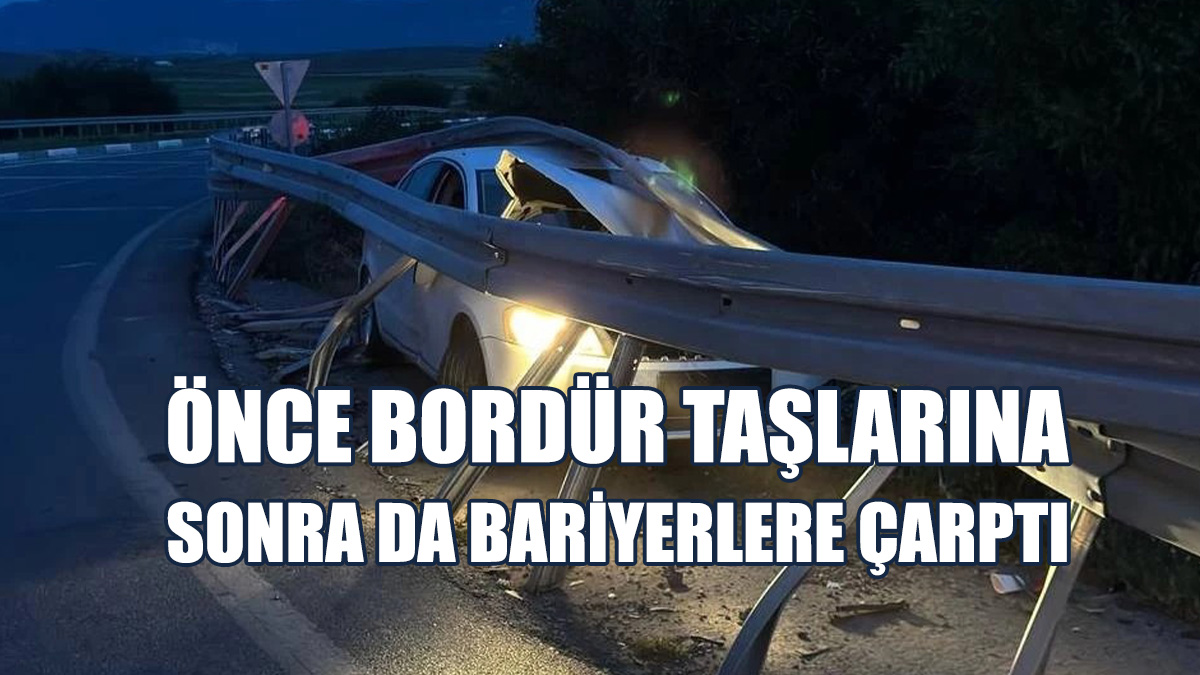 Lefkoşa - Gazimağusa Anayolunda Kaza