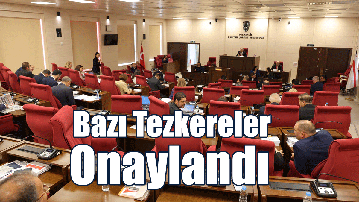 Meclis Genel Kurulu'nda Bazı Tezkereler Onaylandı