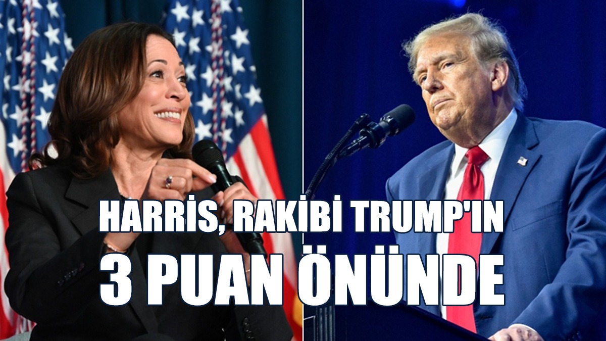 ABD'de Ankete Göre Harris Önde