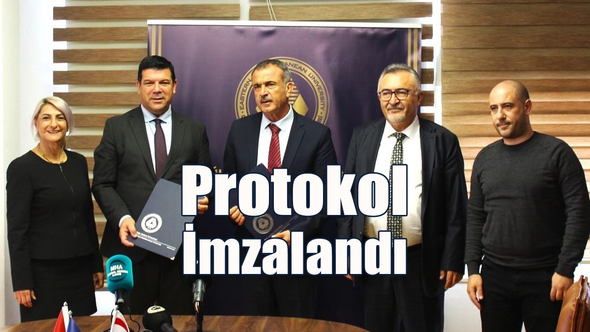 DAÜ ile Gazimağusa Belediyesi Arasında DAÜ Öğrencilerine İş İmkanı Sunulmasına İlişkin Protokol İmzalandı