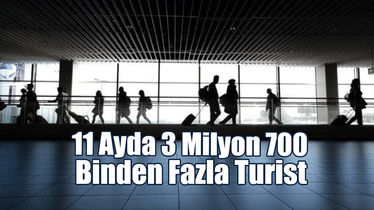 Güney Kıbrıs’a 2023 Yılının 11 Ayında 3 Milyon 700 Binden Fazla Turist Gitti