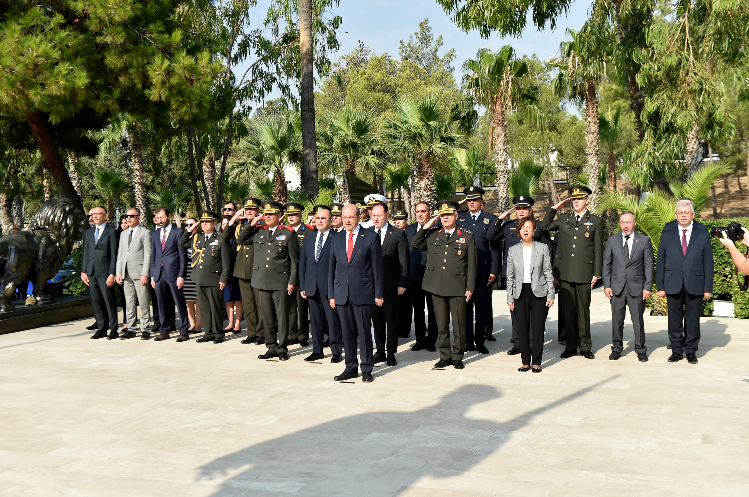 Boğaz Şehitliği’nde tören düzenlendi