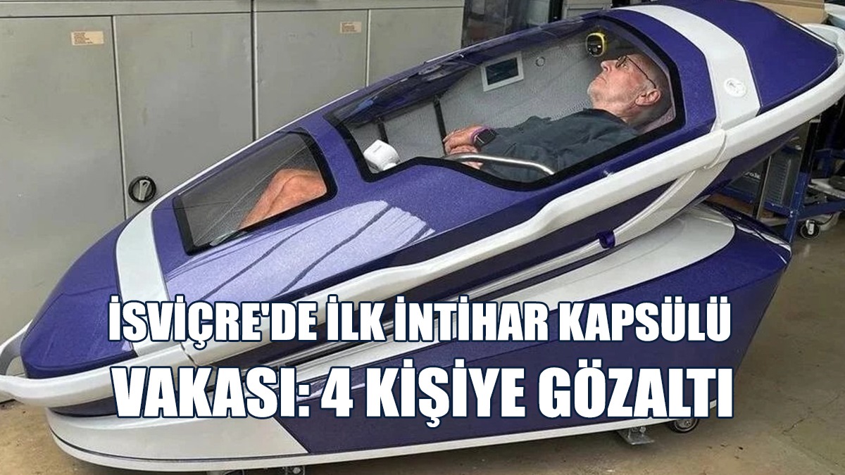 ABD'li Bir Kadın, Kapsülü Kullanarak Hayatına Son Verdi