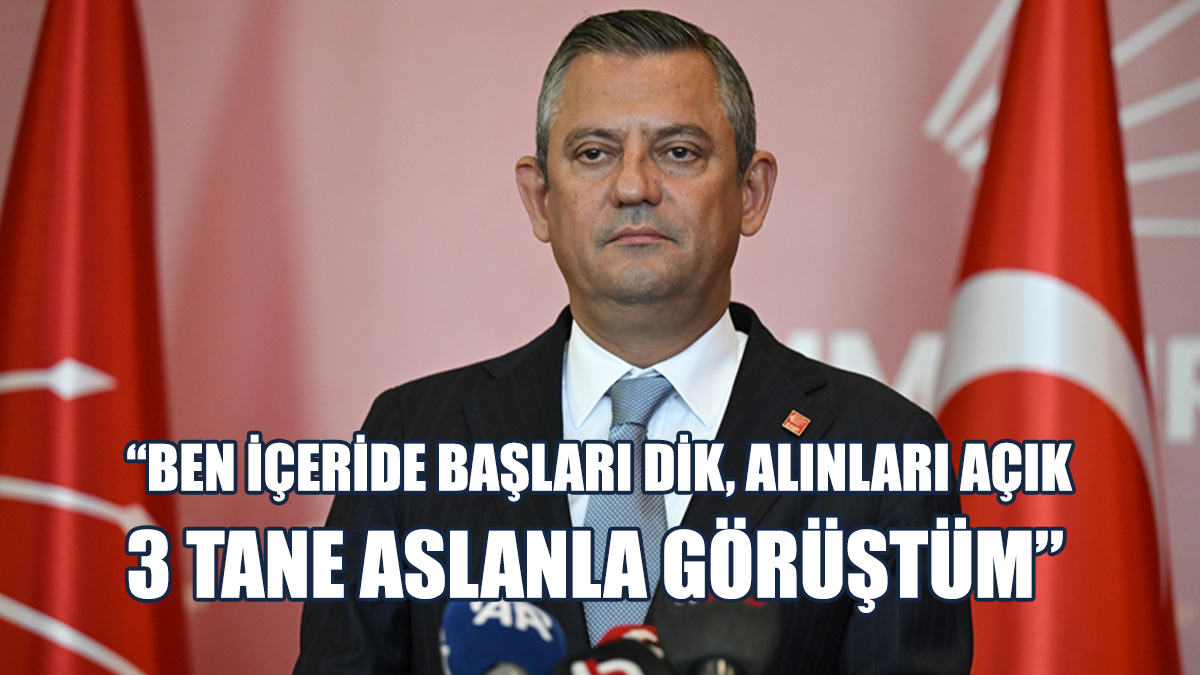 Özel, Marmara Cezaevi'nde Tutuklu Bulunan İmamoğlu'nu Ziyaret Etti