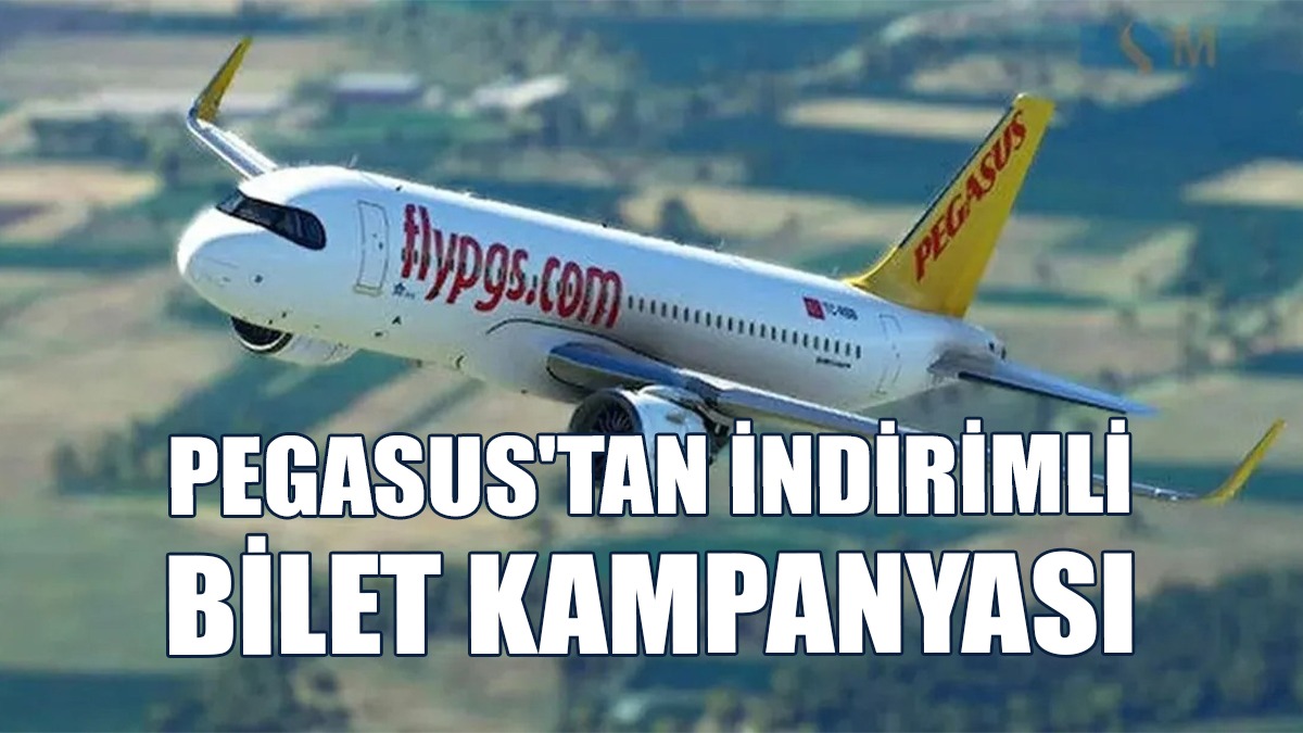 Pegasus'tan İndirimli Bilet Kampanyası