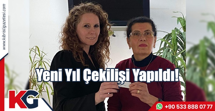 Yeni Yıl Çekilişi Yapıldı!