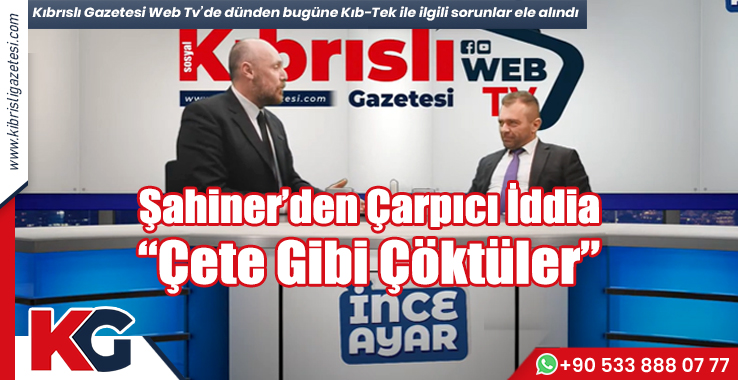 Şahiner’den Çarpıcı İddia: Çete Gibi Çöktüler