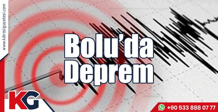 Bolu'da Deprem!