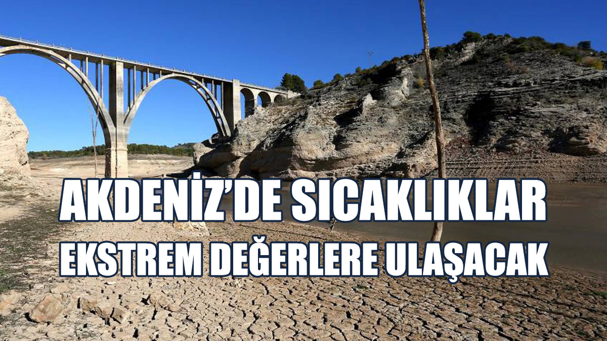 Akdeniz’de Sıcaklıklar, Ekstrem Değerlere Ulaşacak
