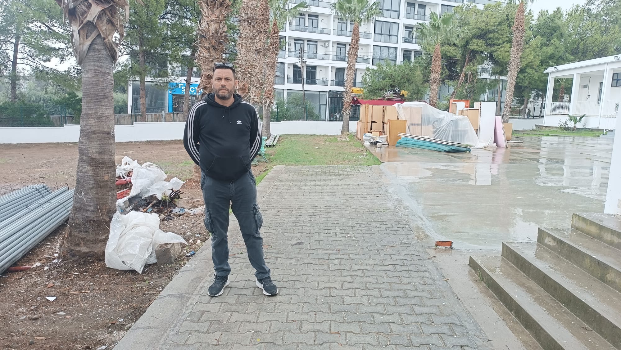 Lefke Gazi Lisesi’nde proje 8 aydır tamamlanmadı