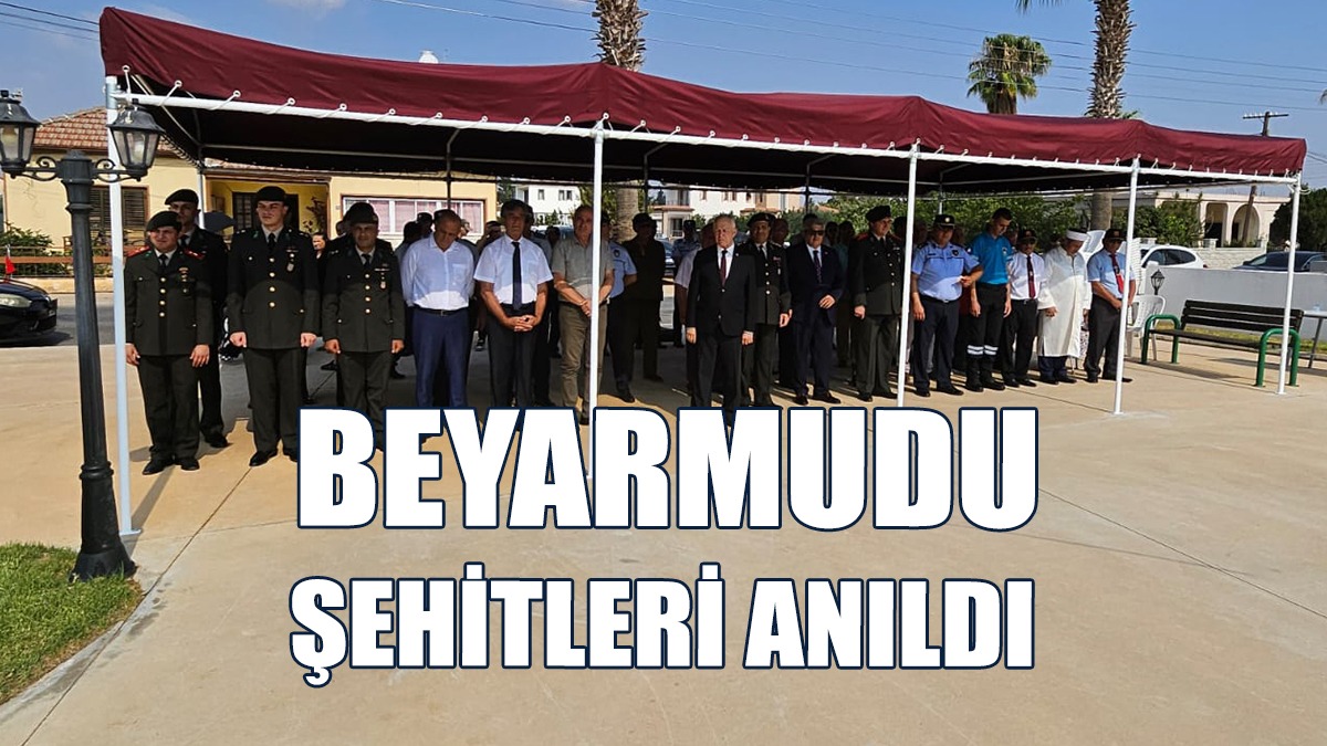 Beyarmudu Şehitleri Düzenlenen Törenle Anıldı