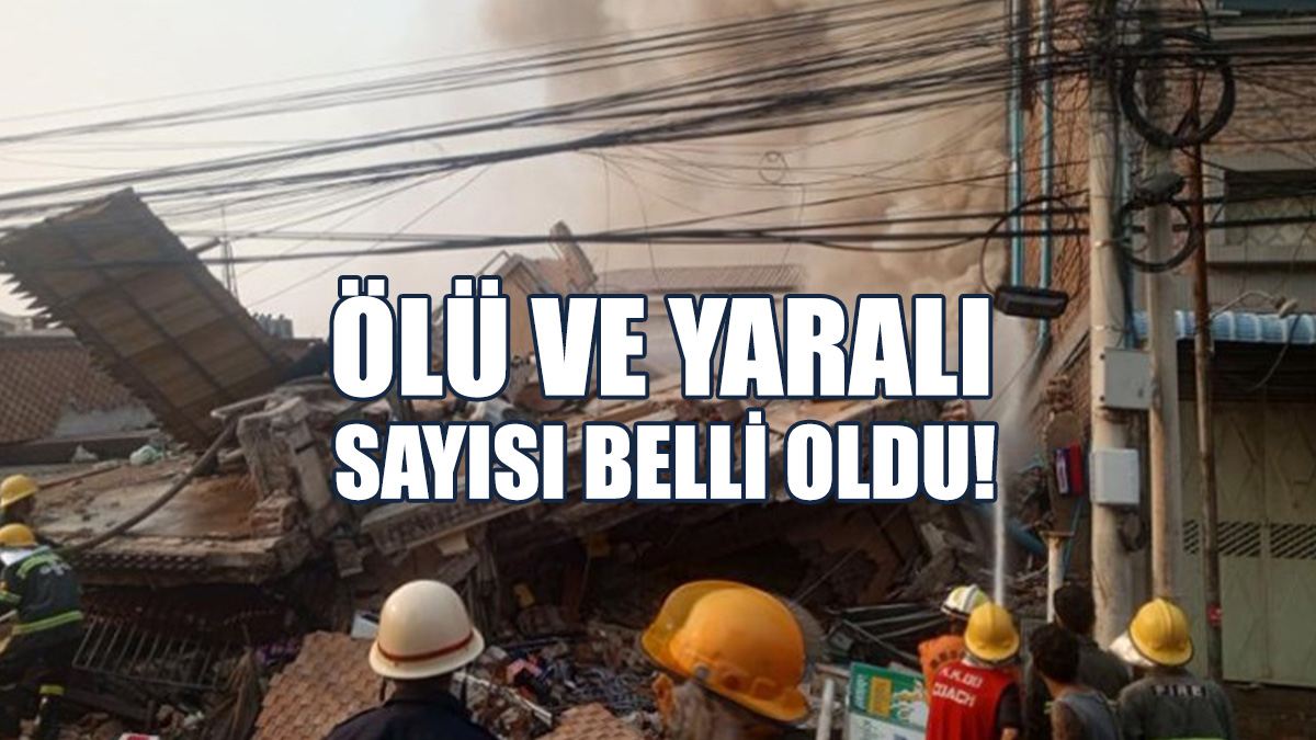Myanmar'da Deprem: Ölü Ve Yaralı Sayısı Belli Oldu!