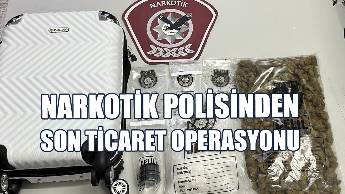 705 Gram Uyuşturucuyla Yakalandı, Tutuklandı