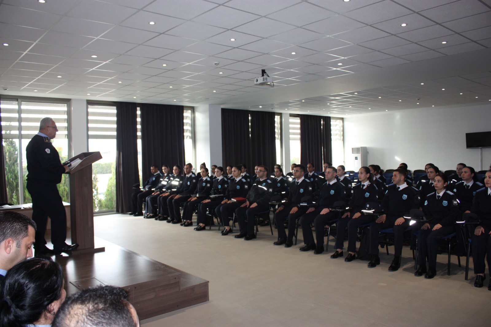 44 Sivil Hizmet Görevlisi aday adayı bugün Polis Okulunda temel eğitimlerine başladı