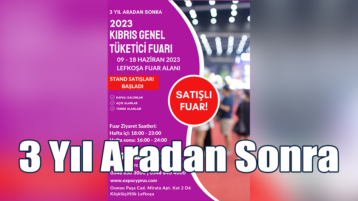 Tüketici Fuarı 9 Haziran’da Açılıyor