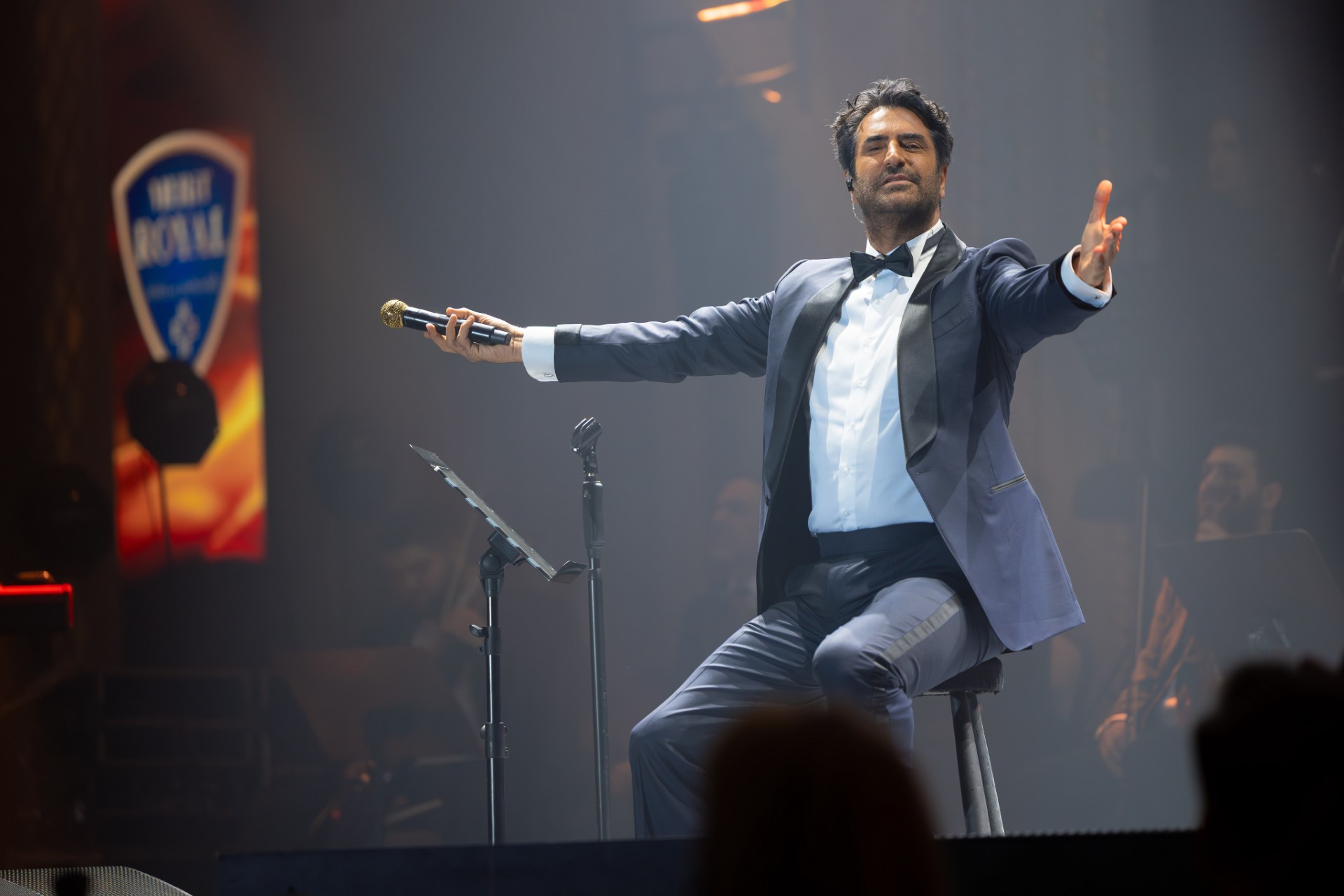 Mahsun Kırmızıgül’den, Merit Royal Diamond’da müzik ziyafeti