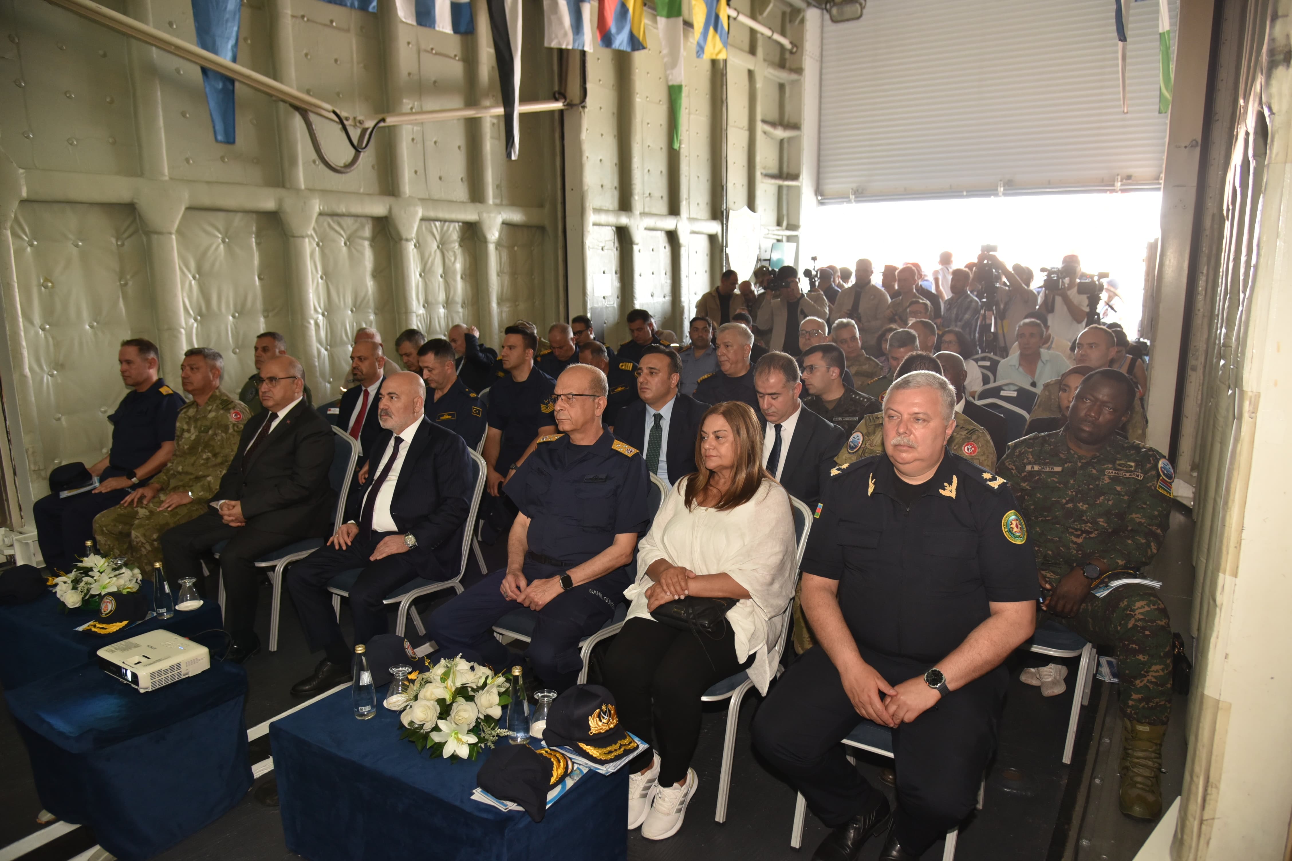 Arama Kurtarma Davet Tatbikatı’nın deniz safhası yapılıyor