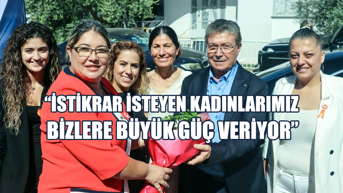 Üstel, Gazimağusa ve Girne’deki Kadın Kolları Etkinliklerine Katıldı