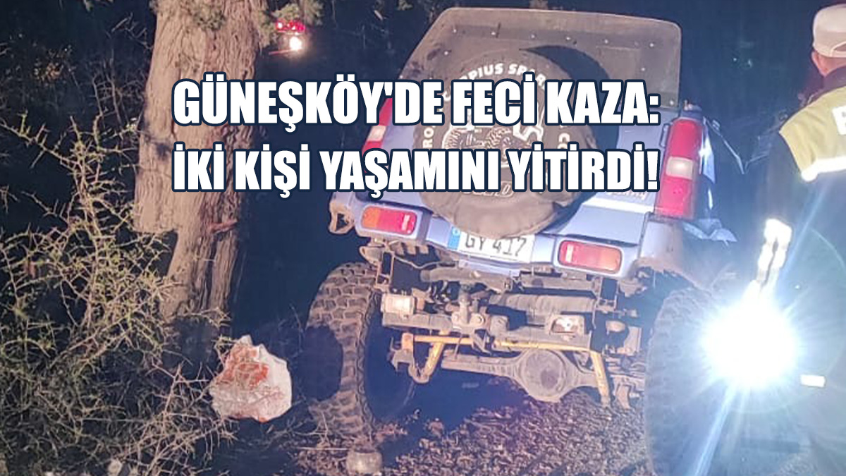 Güneşköy’de Ölümlü Kaza…