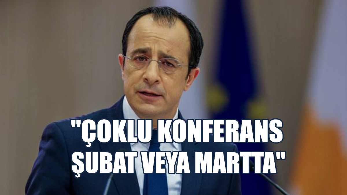 Hristodulidis, Konferans İle İlgili Belirli Bir Tarihin Bulunmadığını Belirtti