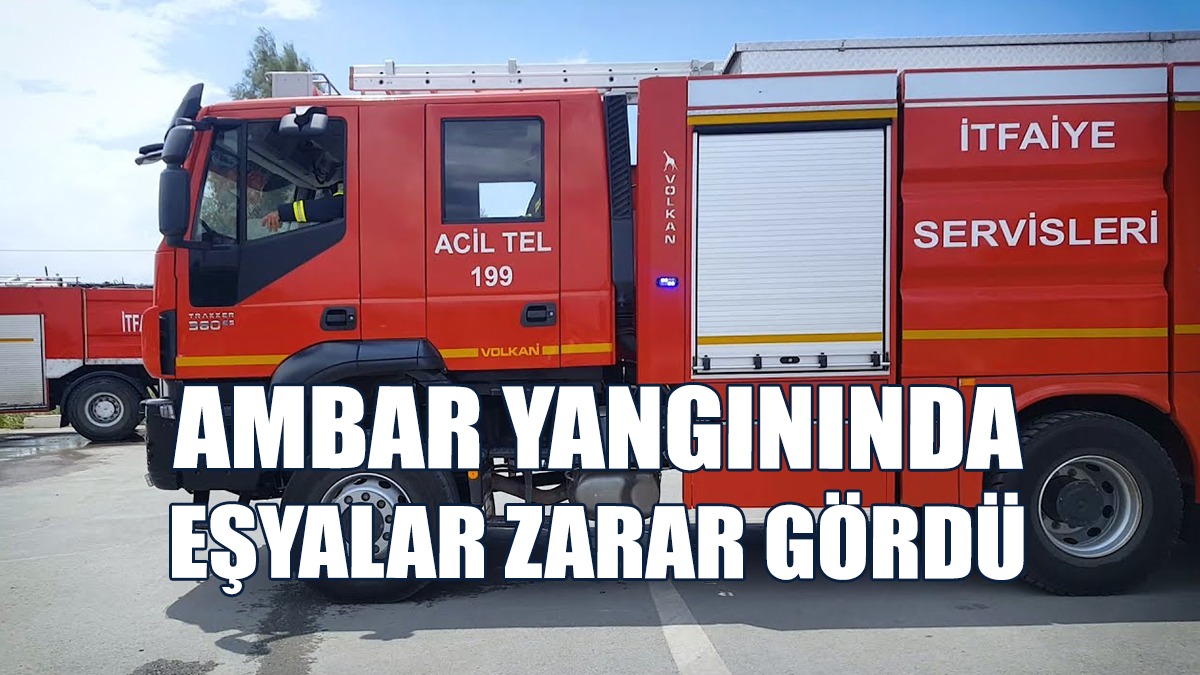 Gemikonağı'nda Yangın...
