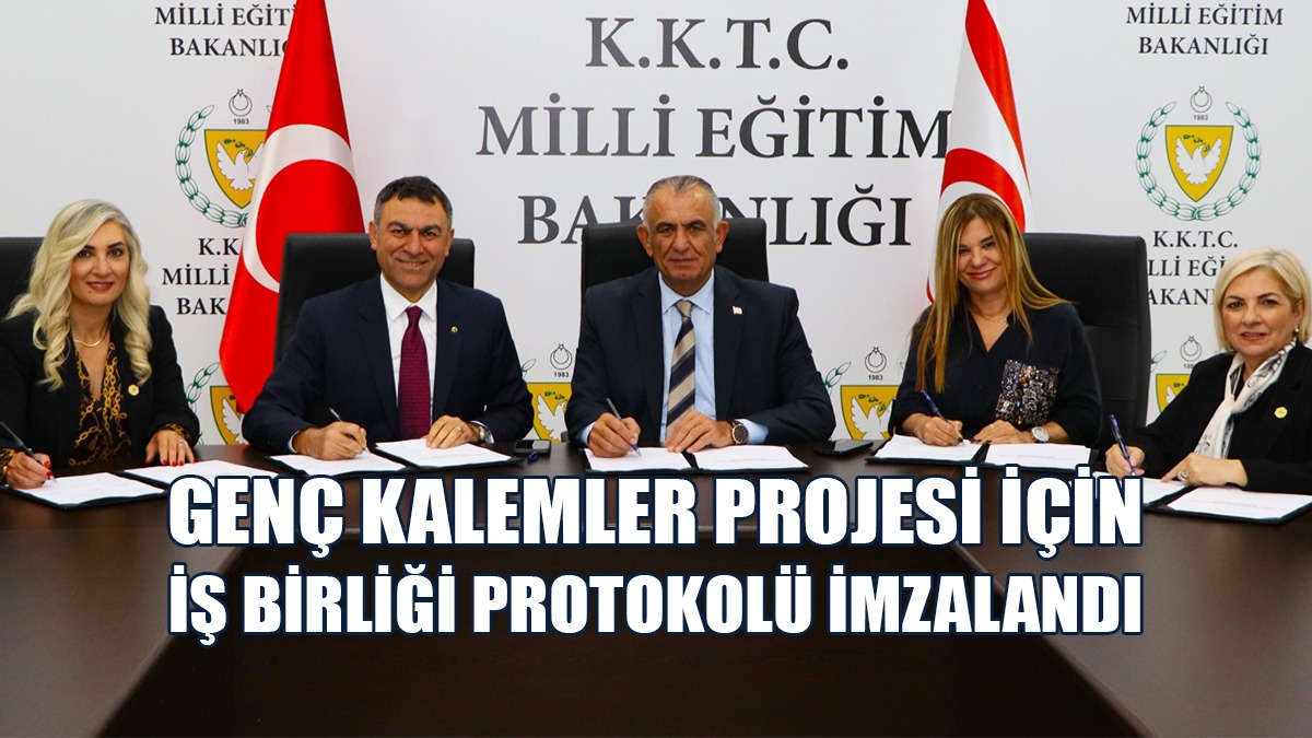 Genç Kalemler Projesi İçin İş Birliği Protokolü İmzalandı