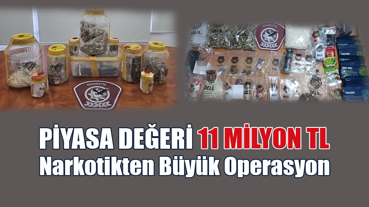 Narkotikten Büyük Operasyon