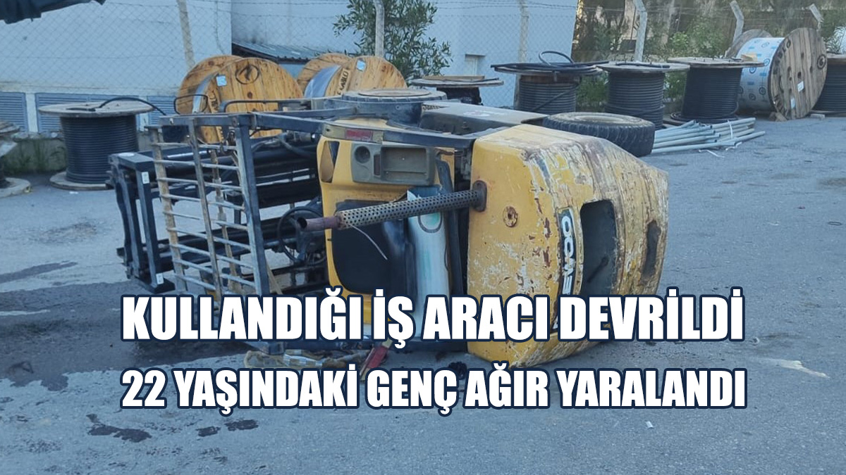 Lefkoşa'da İş Kazası...