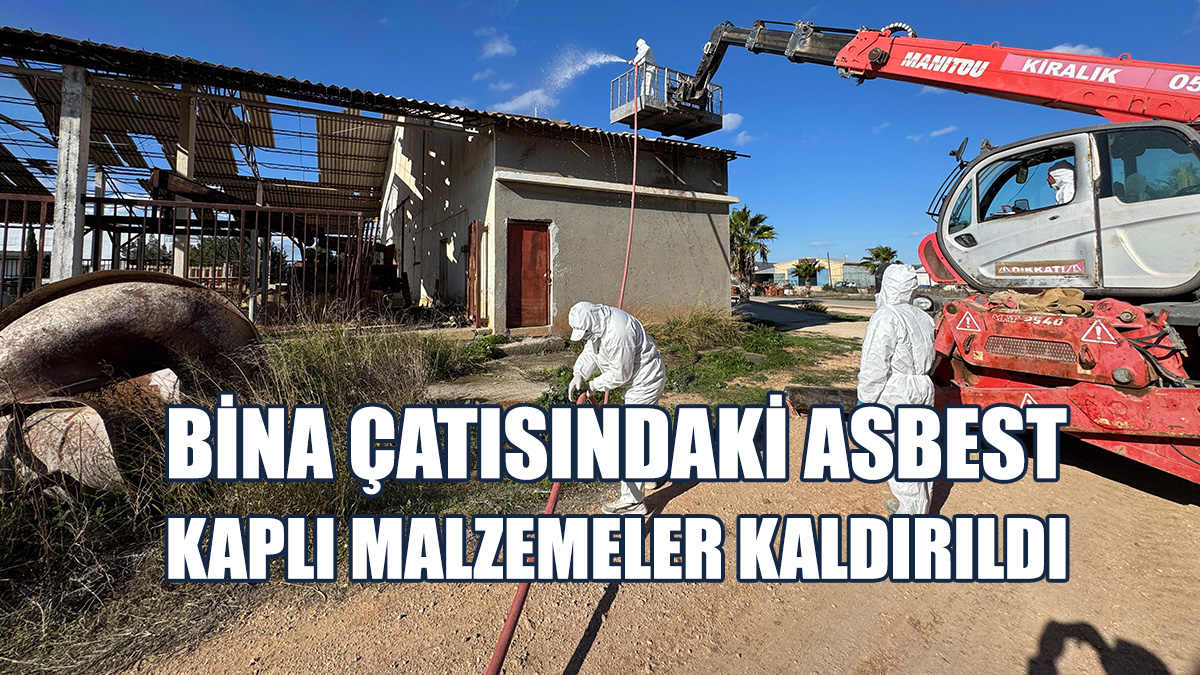 Mehmetçik'te Eski Üzüm Paketleme Binasında Temizlik Çalışması…