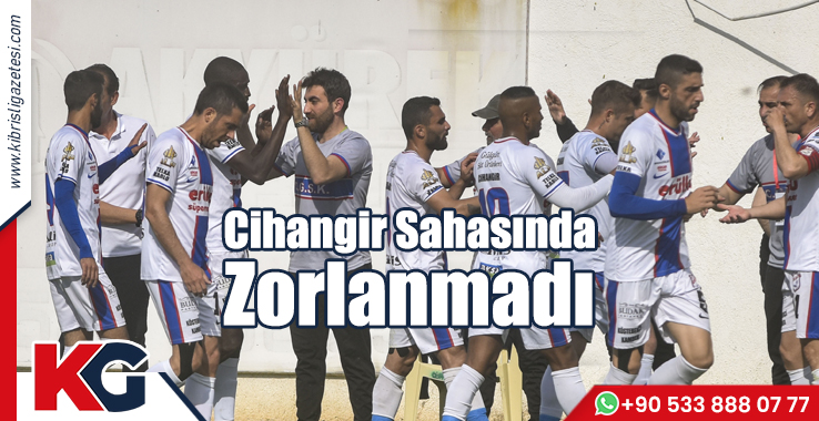 Cihangir Sahasında Zorlanmadı