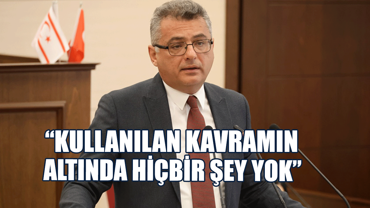 Erhürman: Sayın Tatar’ın Bir Söylediği, Diğer Söylediğini Tutmuyor