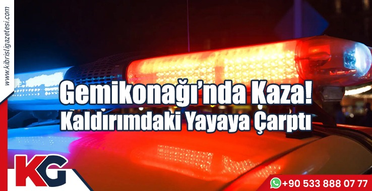 Kaldırımdaki Yayaya Çarptı!