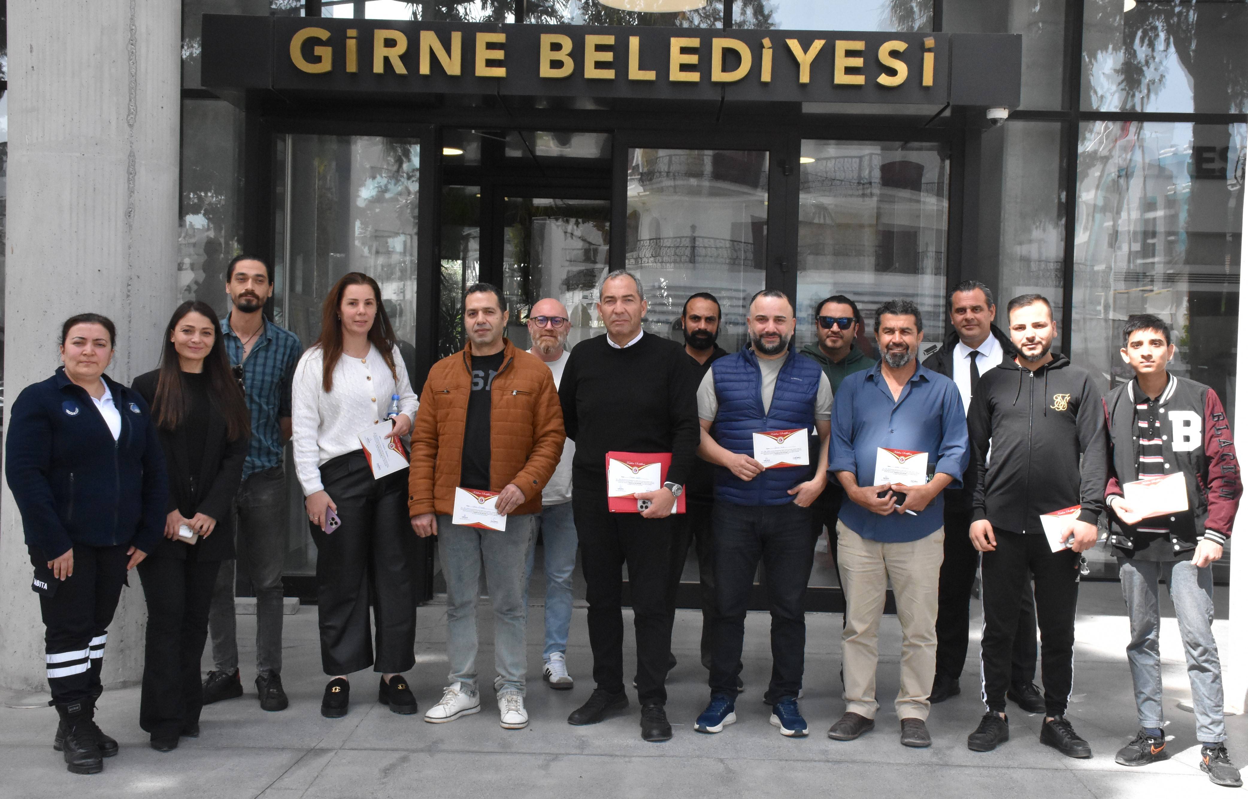 Mutfak çalışanlarına hijyen eğitimi verildi