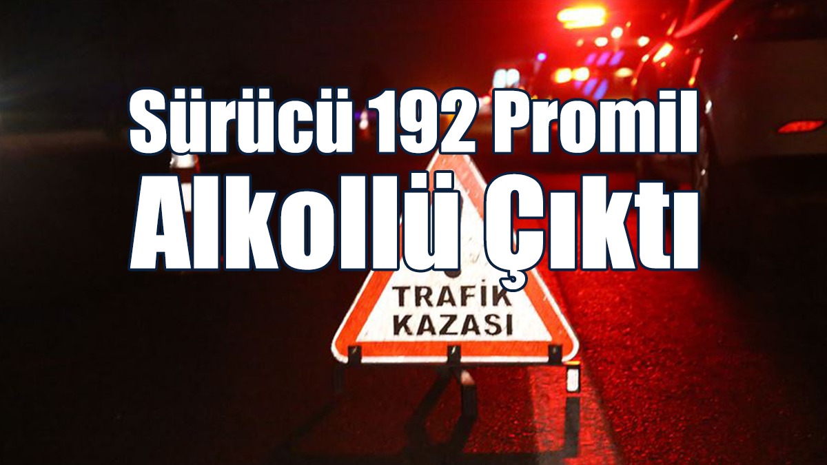 Çayırova-Bafra Anayolu’nda Kaza