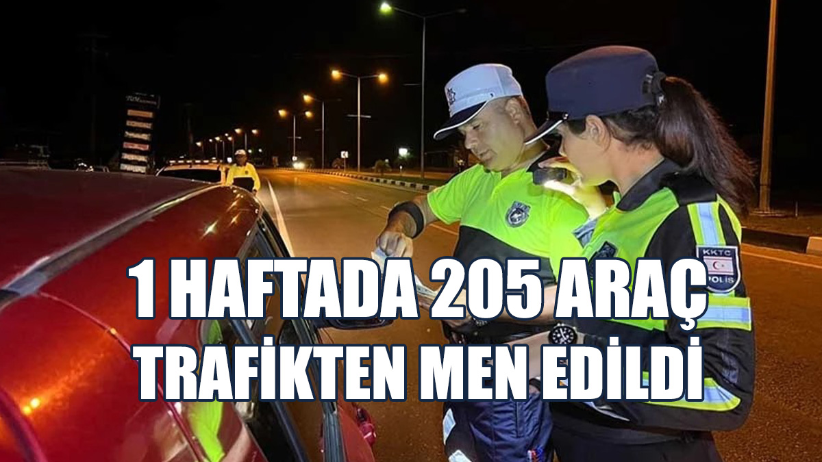 2 Bin 727 Araç Sürücüsü Rapor Edildi