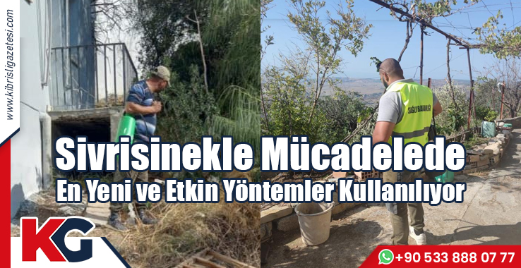 Sivrisineklerle Mücadelede En Yeni ve Etkin Yöntemler Kullanılıyor