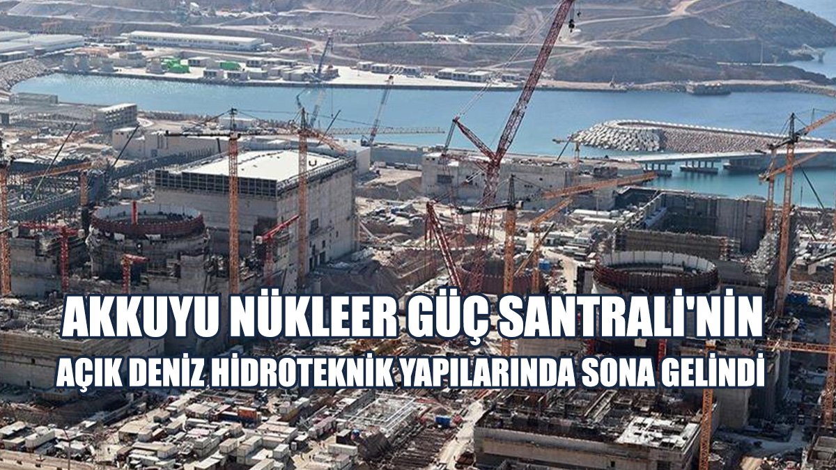 "Açık Deniz Hidroteknik Yapılar" Yakın Zamanda Devreye Girecek