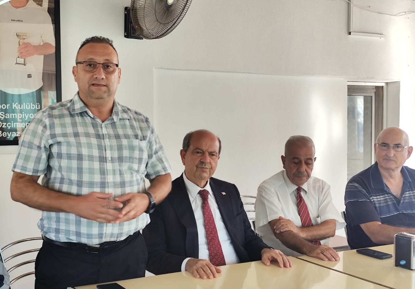 Cumhurbaşkanı Tatar, Taşkınköy’de halkla buluştu