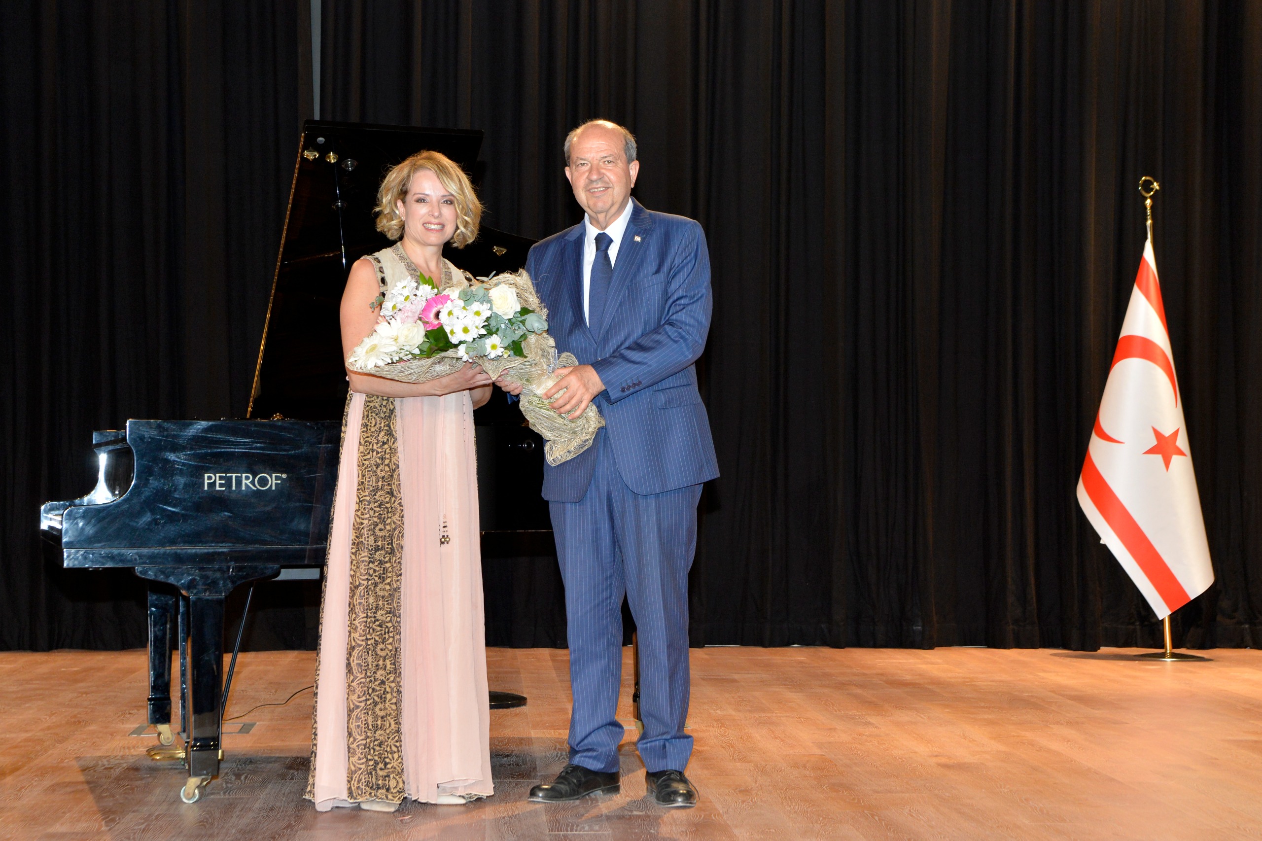Rüya Taner Cumhurbaşkanlığı Yerleşkesinde resital verdi