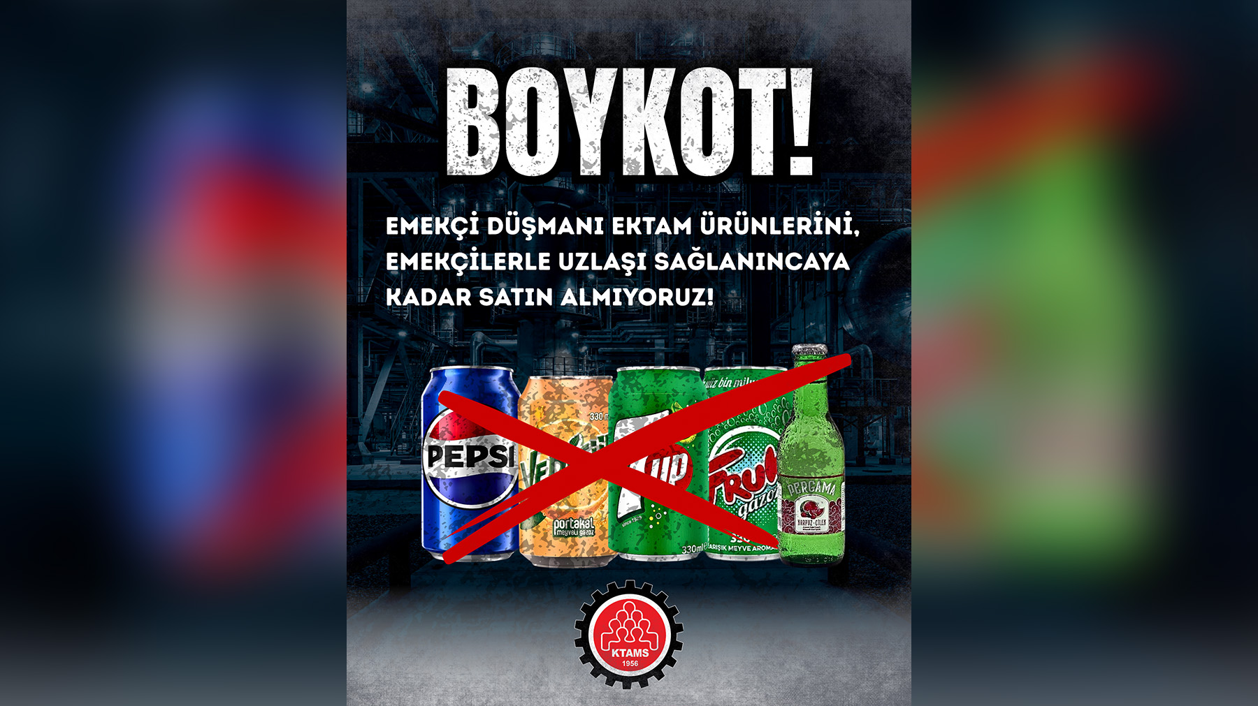 KTAMS'dan Ektam ürünlerine boykot çağrısı