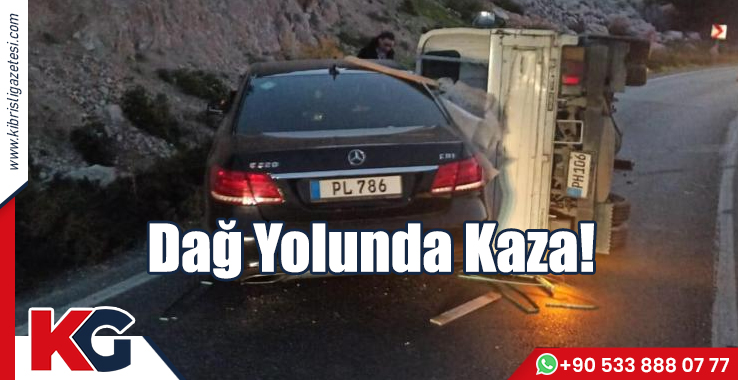 Dağ Yolunda Kaza!